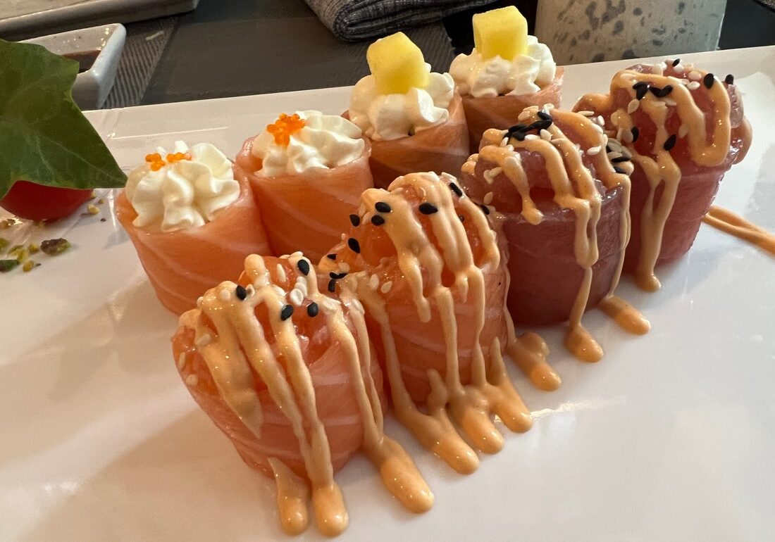Gunkan menù sushi Semì Jesi